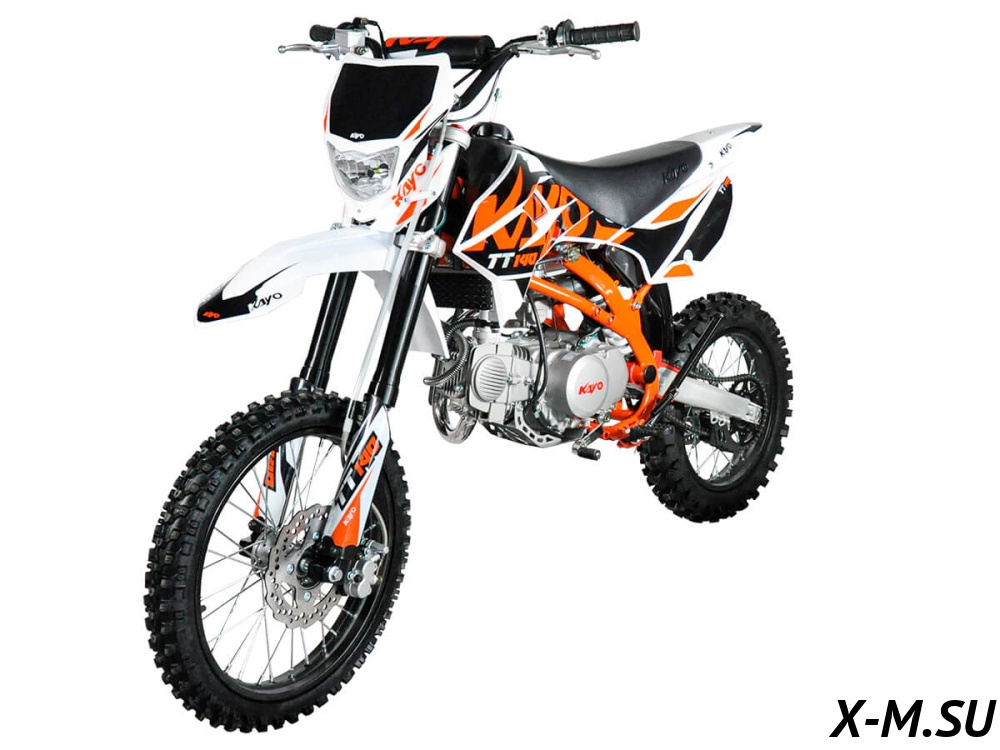Питбайк KAYO BASIC TT140 17/14 KRZ (механ. сцепл., кикстартер 2022 г ...
