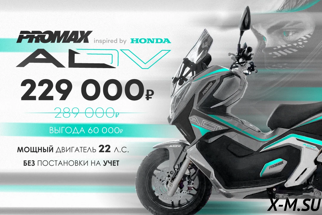 Скутер Промакс Хонда PCX 250