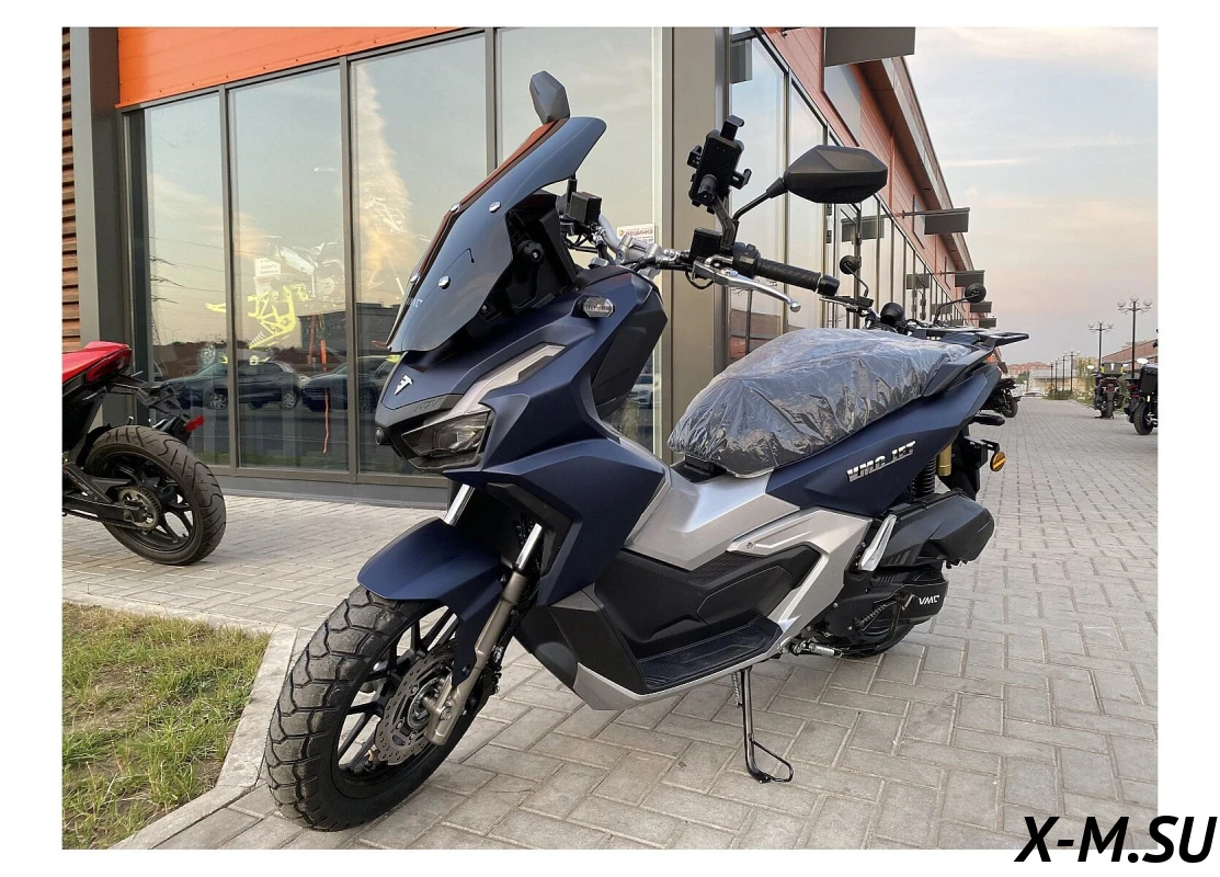 Скутер X MOTORS JET 200CC EFI PRO REPLICA HONDA X ADV Черный VIN R4BB08555RD110153